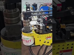 Máquina de dobragem de tubos chinesa CNC38-4A com duas pilhas de ferramentas com dobra por empuxo para dobragem de cadeiras